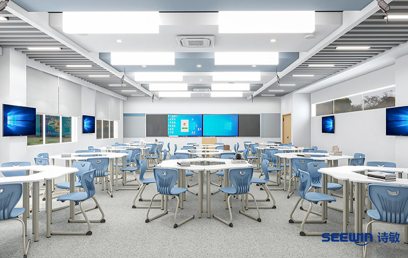 智慧教室-弗萊徹組合桌方案