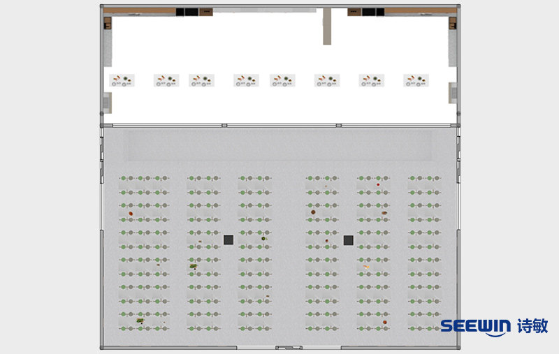 蘭琪餐桌椅方案-300人平面圖